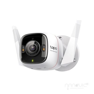 (TAPO C325WB) Cámara de Vigilancia para Exteriores con Visión Nocturna ColorPro y Detección IA Avanzada